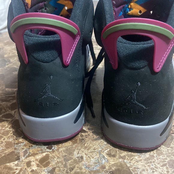 Nike Air Jordan 6 Bordeaux pre-owned . Men’s size 10.5 - Picture 6 of 9